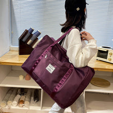 Indlæs billede til gallerivisning Rejsetaske med stor kapacitet