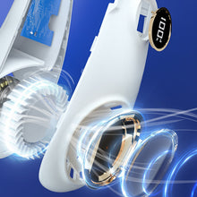 Indlæs billede til gallerivisning 2022 ny bærbar halsventilator med digital skærm