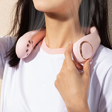 Indlæs billede til gallerivisning 2022 ny bærbar halsventilator med digital skærm