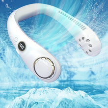 Indlæs billede til gallerivisning 2022 ny bærbar halsventilator med digital skærm