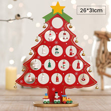 Indlæs billede til gallerivisning DIY Wooden Mini Christmas Tree Set