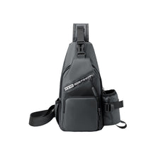 Indlæs billede til gallerivisning Skuldertaske i nylonfilm (Herre)