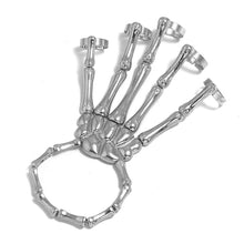 Indlæs billede til gallerivisning Skeletarmbånd i metal
