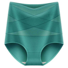 Indlæs billede til gallerivisning Silk High Waist Crossover Body Shaping Trosor