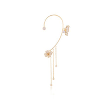 Indlæs billede til gallerivisning Zirkonøreringe med Sommerfugle og kvaster