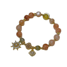 Indlæs billede til gallerivisning Jordbær kvarts-armbånd