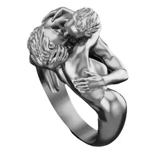 Indlæs billede til gallerivisning Kys og kram elskers kunstring