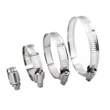 Indlæs billede til gallerivisning Håndskruede trykringe i rustfrit stål