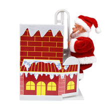 Indlæs billede til gallerivisning Elektrisk klatrende julemand