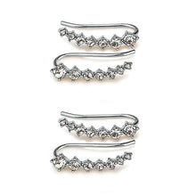 Indlæs billede til gallerivisning Syvstjernede øreringe