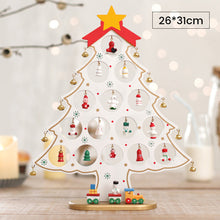 Indlæs billede til gallerivisning DIY Wooden Mini Christmas Tree Set