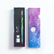 Indlæs billede til gallerivisning 2023 Kalligrafi-sæt Dyppeglas med blækpen