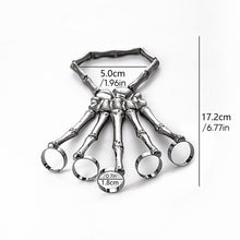 Indlæs billede til gallerivisning Skeletarmbånd i metal