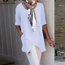 Indlæs billede til gallerivisning T-shirt med snitåbning