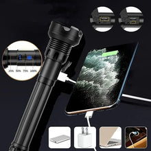 Indlæs billede til gallerivisning XHP50 LED lommelygte