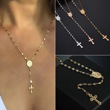 Indlæs billede til gallerivisning Halskæde med korsvedhæng