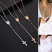 Indlæs billede til gallerivisning Halskæde med korsvedhæng