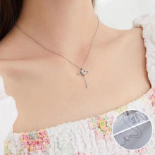 Indlæs billede til gallerivisning Pink englevinge halskæde