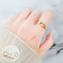 Indlæs billede til gallerivisning Kærlige kramme hænder par-ring