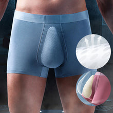 Indlæs billede til gallerivisning Trunks i økologisk latex til mænd med støtteposer