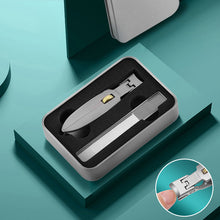 Indlæs billede til gallerivisning Negleklipper i rustfrit stål med ringlås