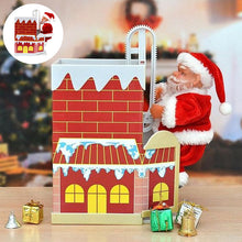 Indlæs billede til gallerivisning Elektrisk klatrende julemand