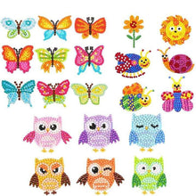 Indlæs billede til gallerivisning Diamant maleri gratis klistermærker