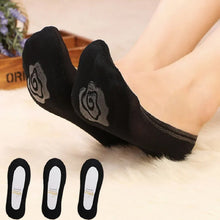 Indlæs billede til gallerivisning Skridsikre usynlige lavtskårne sokker