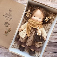 Indlæs billede til gallerivisning Bomuldsopgraderet stil: Håndlavet Waldorf Dukke