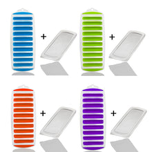 Indlæs billede til gallerivisning Smal silikone isterningebakke