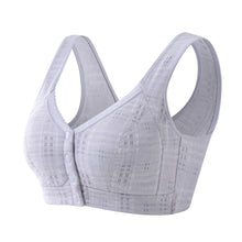 Indlæs billede til gallerivisning Blød og åndbar bomulds-BH med frontspændelukning