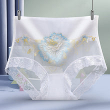 Indlæs billede til gallerivisning Højtaljede blondebroderi trusser