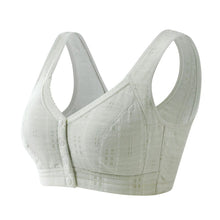 Indlæs billede til gallerivisning Blød og åndbar bomulds-BH med frontspændelukning