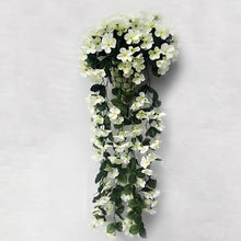 Indlæs billede til gallerivisning Kunstig blomsterkurv til ophængning