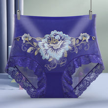 Indlæs billede til gallerivisning Højtaljede blondebroderi trusser