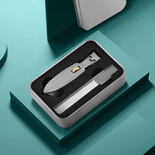 Indlæs billede til gallerivisning Negleklipper i rustfrit stål med ringlås