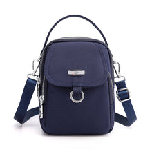 Indlæs billede til gallerivisning Letvægts vandtæt crossbodytaske med multilommer
