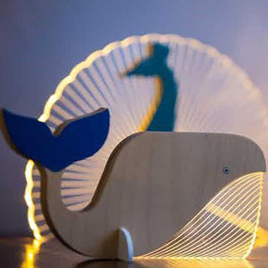 LED kreativt dyr dekorativt lys