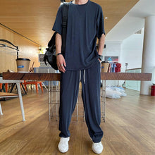 Indlæs billede til gallerivisning Ice Silk Casual jakkesæt til mænd
