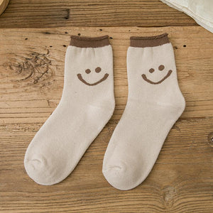 Skønne smiley sokker