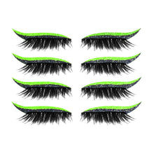 Indlæs billede til gallerivisning Genanvendelige eyeliner og øjenvippeklistermærker (4 par)
