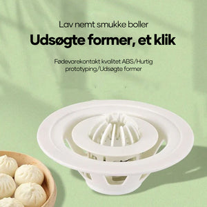 Blomsterformet bolle- og dumplingsmaskine
