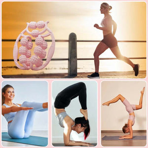 Dobbeltrækket Roller Leg Clamp Massager