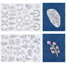 Indlæs billede til gallerivisning Broderitrykt papirsæt

