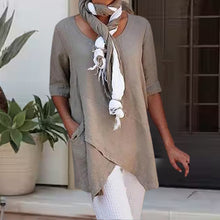 Indlæs billede til gallerivisning T-shirt med snitåbning
