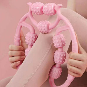 Dobbeltrækket Roller Leg Clamp Massager