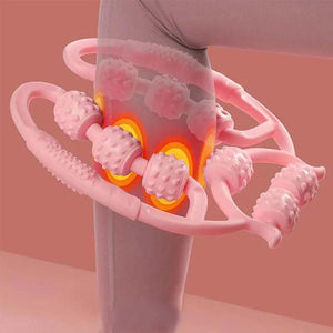 Dobbeltrækket Roller Leg Clamp Massager