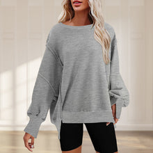 Indlæs billede til gallerivisning Oversized sweater med lommer til kvinder
