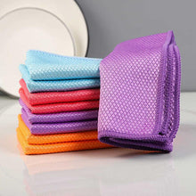 Indlæs billede til gallerivisning Fiskeskæl Microfiber Polering Rengøring Klud

