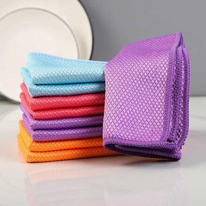 Fiskeskæl Microfiber Polering Rengøring Klud